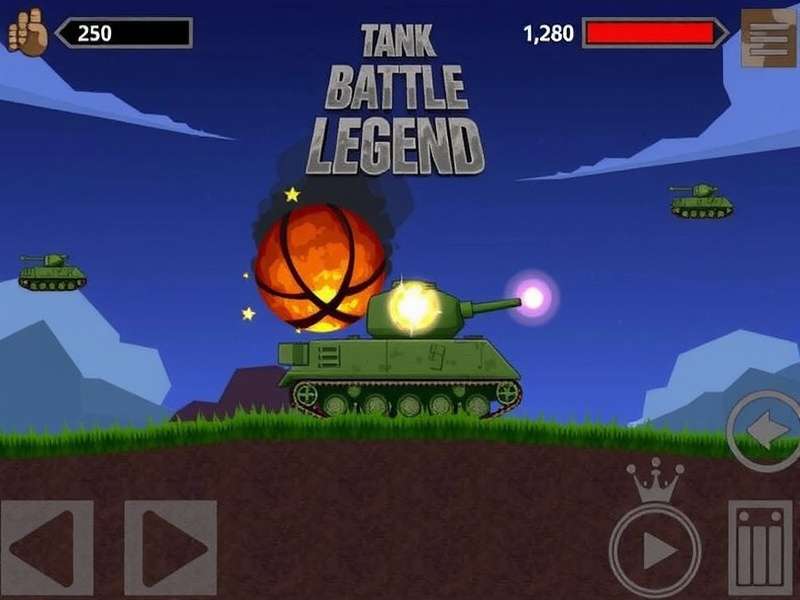 Tank Battle Legend Gameplay Screenshot